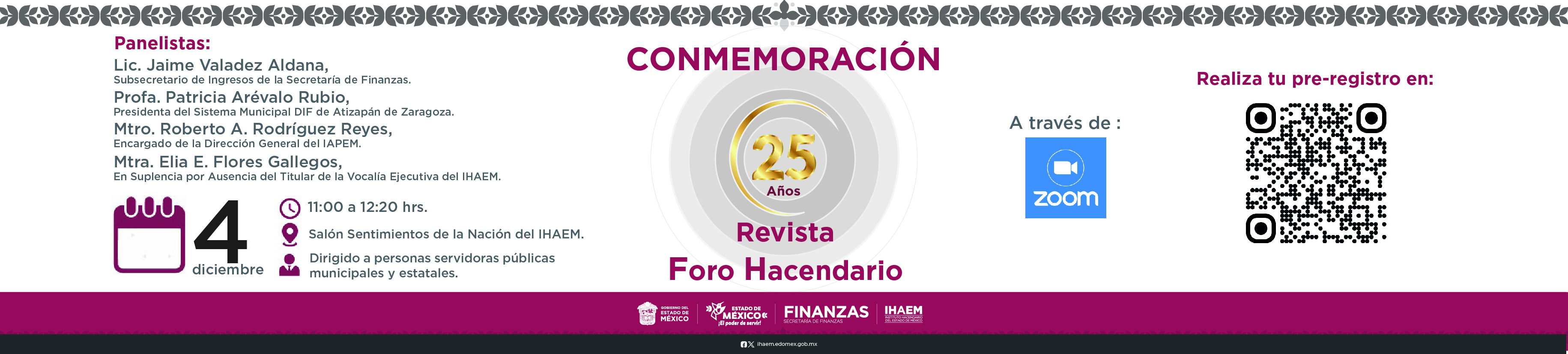 Revista Foro Hacendario 25 aniversario